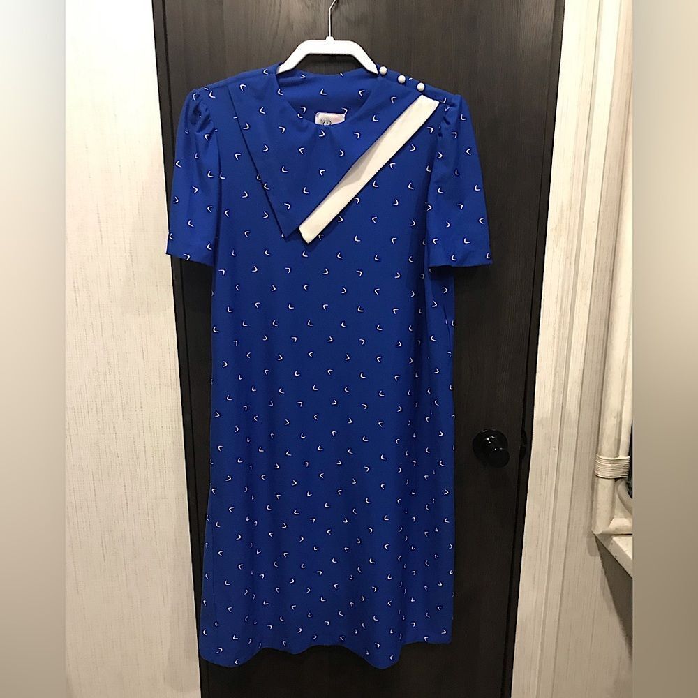 KR of NY 80s Vintage Dress